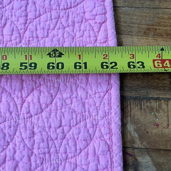 Cozy Line Home Fashions Quilt Bedspread Twin Cotton Kids Pink Floral Reversible - Picture 11 of 11